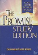 CEV The Promise Study Bible B/L Blue - Nelson